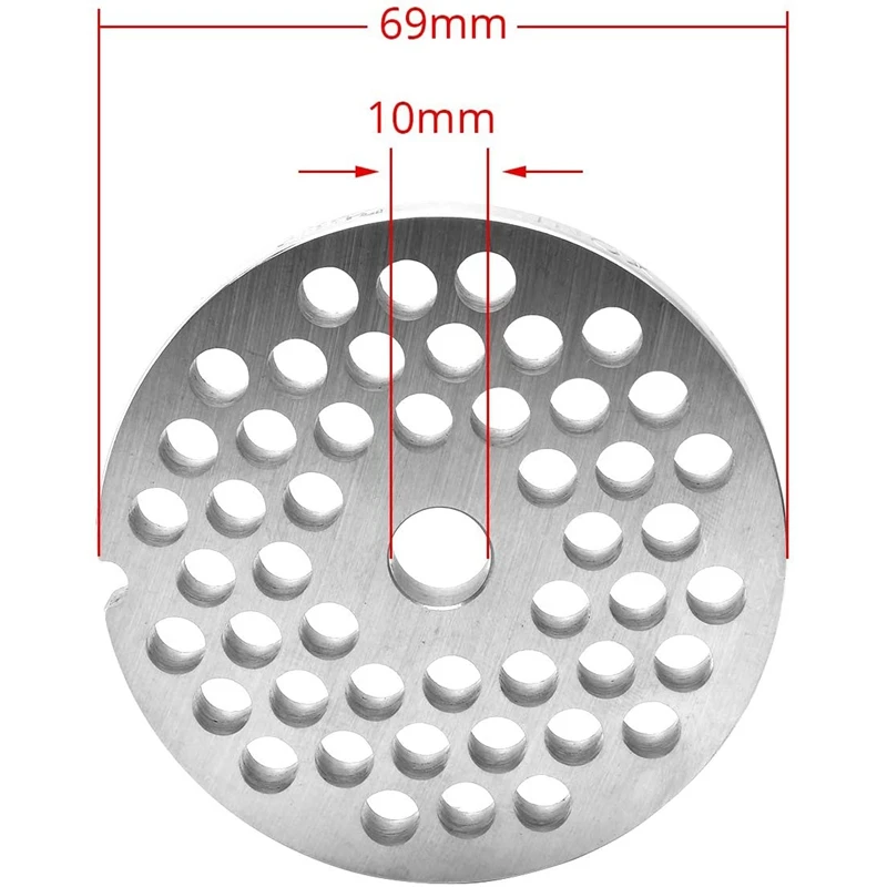 12 Нержавеющая сталь мяса шлифовальная плита диски лезвия для миксера Kitchenaid FGA