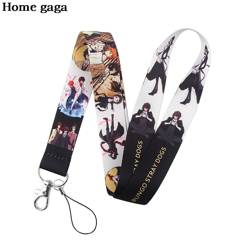 

DB116, оптовая продажа, 20 шт./лот, собачий аниме шейный ремешок, ремешки для ключей, ID-карты, держатель, брелок, веревка, лента