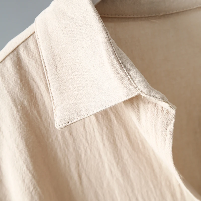 Рубашка женская Повседневная офисная с длинным рукавом модная блузка из хлопка и