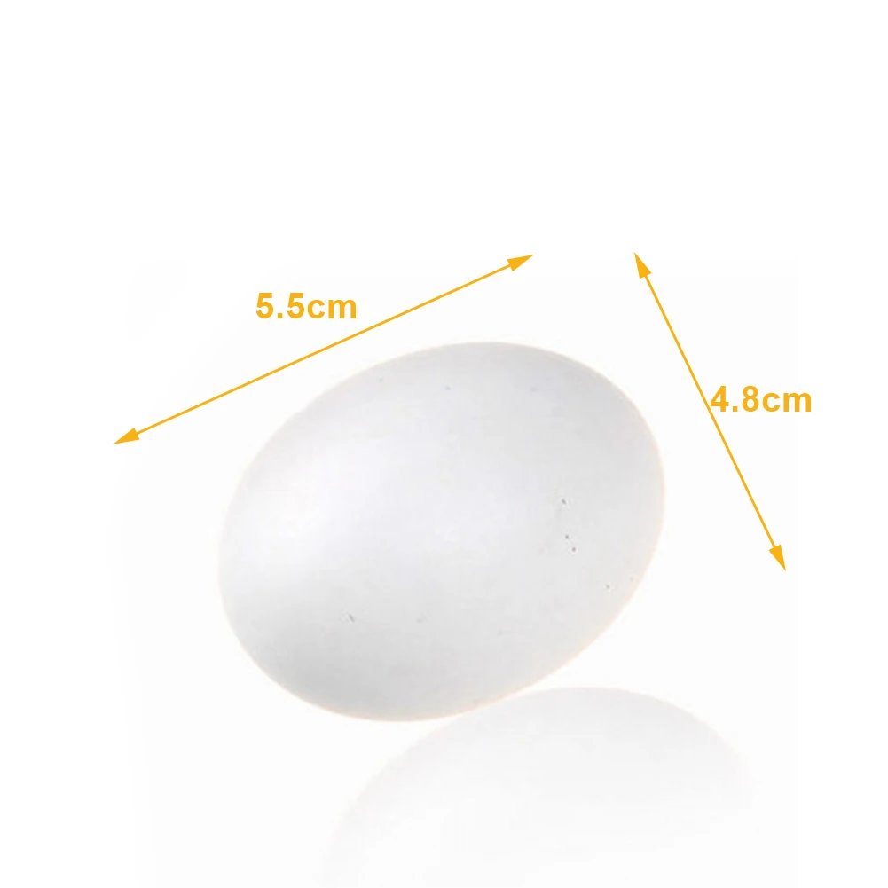 

Easter Plastic Eggs Painting and Realistic Egg Fake Eggs for Kids DIY Easter Eggs Artificial Egg Easter Decor