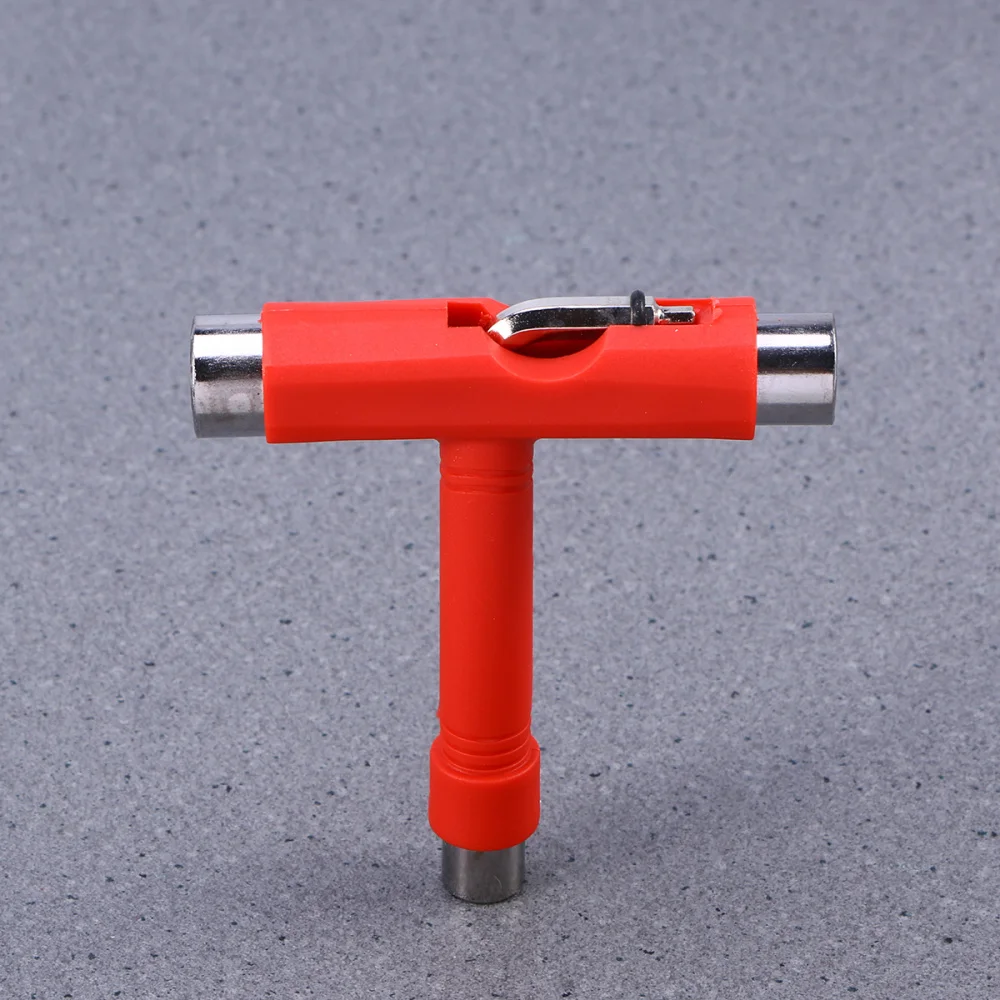 

Mini T Type Wrench Tool Roller Skateboard Repair Tool Adjusting Tool with Wrench L-type Screwdriver