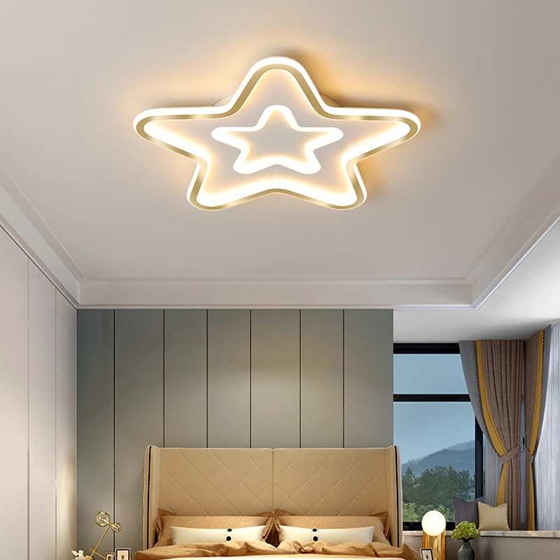 Современная светодиодная потолочная люстра простое освещение для гостиной