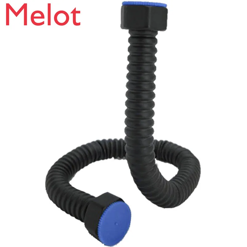 

Black High Pressure Hose Toilet Gas Water Heater Link Water Supply Pipe Faucet Bellows