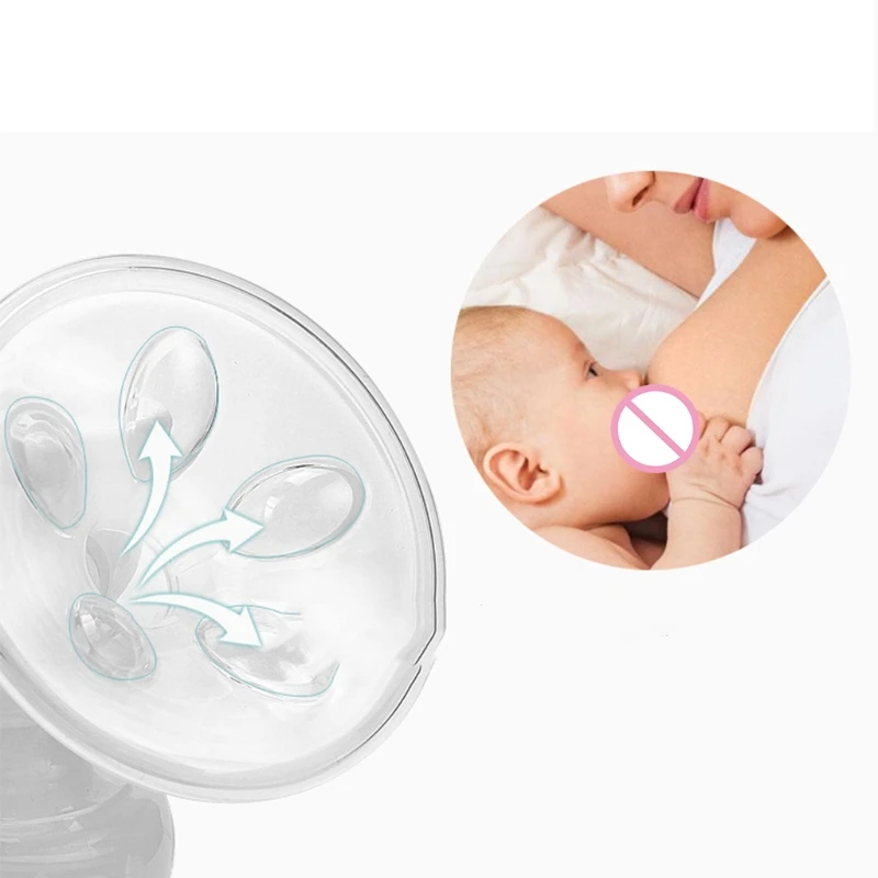 

Electric Breast Pump, Breastfeeding Pump Portable Breast Pumps Rechargeable Milk Pump Breast Massage