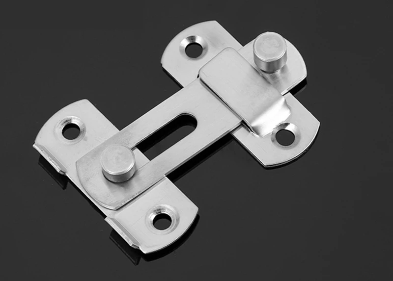 

Door Lock 304 201 Stainless Steel Lock Door Bolt Latch Furniture Hardware Anti Theft Insurance Tools Door Window Hasp 2 To4 Inch