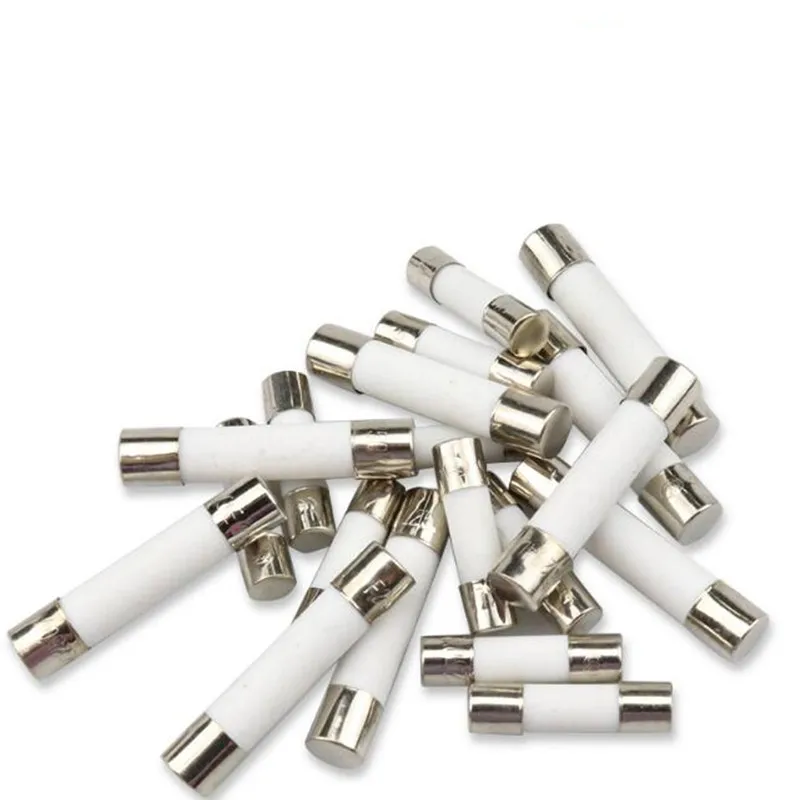 

100pcs 6*30 Fast blow Ceramic Fuse 6x30mm Fuse 250V 0.5A 1A 2A 3A 4A 5A 6A 8A 10A 15A 20A 25A 30A