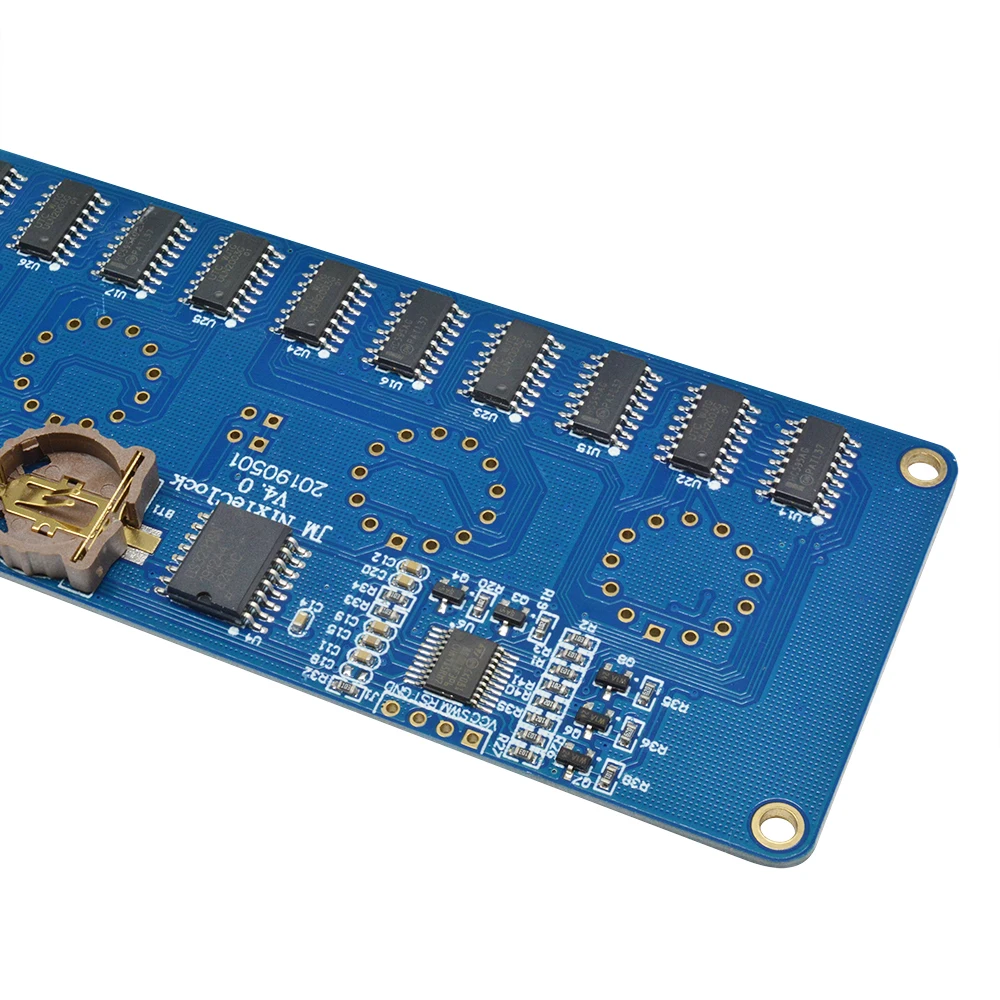 12 В постоянного тока 1A STM8S005 контроль IN14 Nixie трубка цифровые светодиодные часы