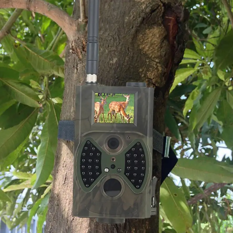 

HC300M Hunting Camera12MP 940nm Night Vision MMS Hunting Camera Remote 2G Game Mms Control Trap Gsm Camera GPRS Trail 7