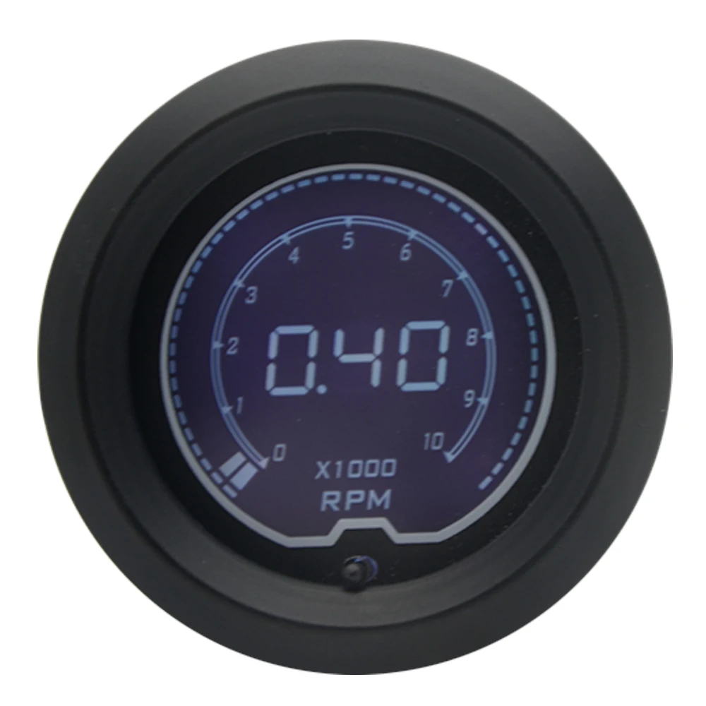 Тахометр 52 мм с ЖК дисплеем 7 цветов измеритель оборотов в минуту подходит для 4 6 8