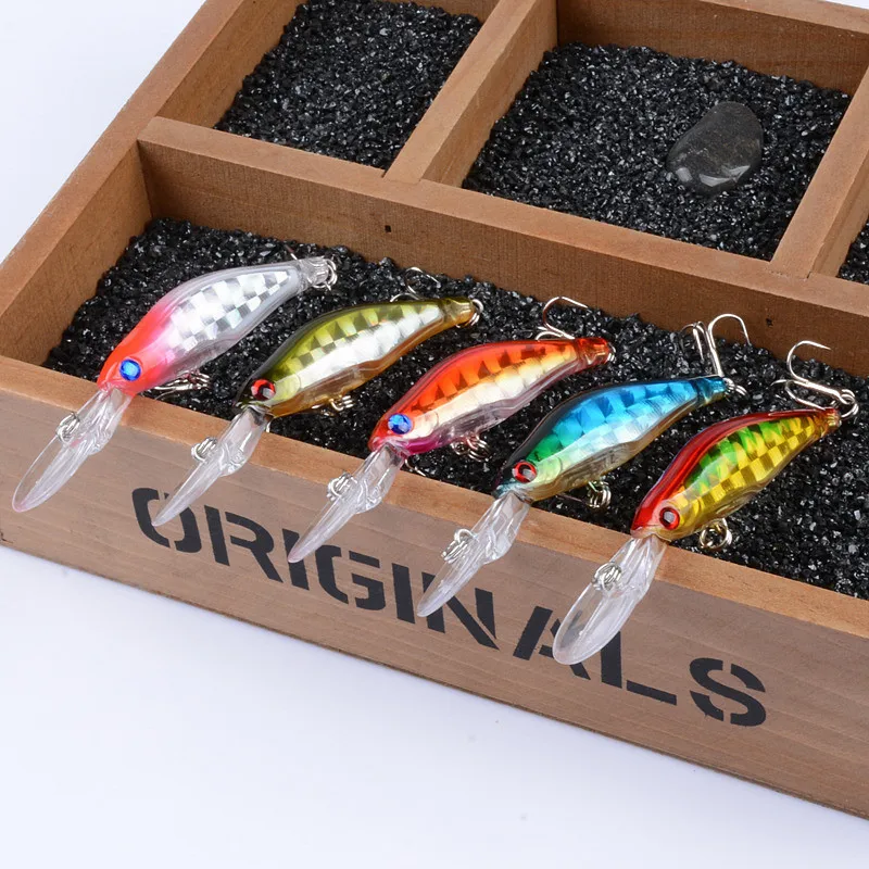 1 шт. похожая на настоящую Лазерная гольян приманки длинная губа жесткая