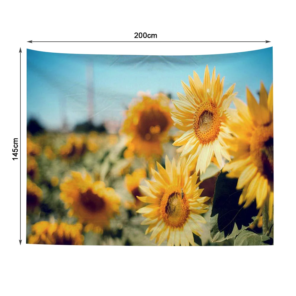 

Flower Plant Print Carpet Wall Hanging Tapestry Tablecloth Bedroom Decoration Carpet Wall Hanging Tapestry Tablecloth Decoration
