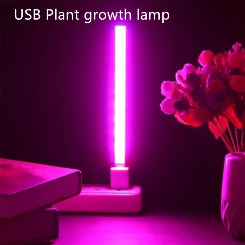 

14 LED Portable USB Full Spectrum Intensity DC5V LED Plant Grow Bulb Lamp Led Light Phyto Growth For Succulent Plant Dropship