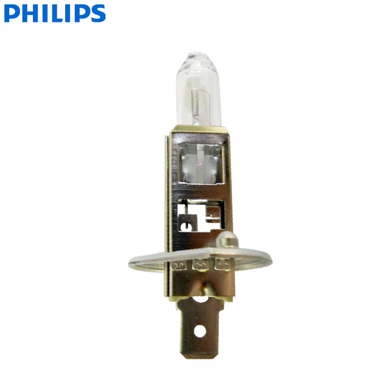 Автомобильная галогенная лампа Philips LongLife Eco Vision H1 12 В 55 Вт P14. 1 12258LLECOB1 более