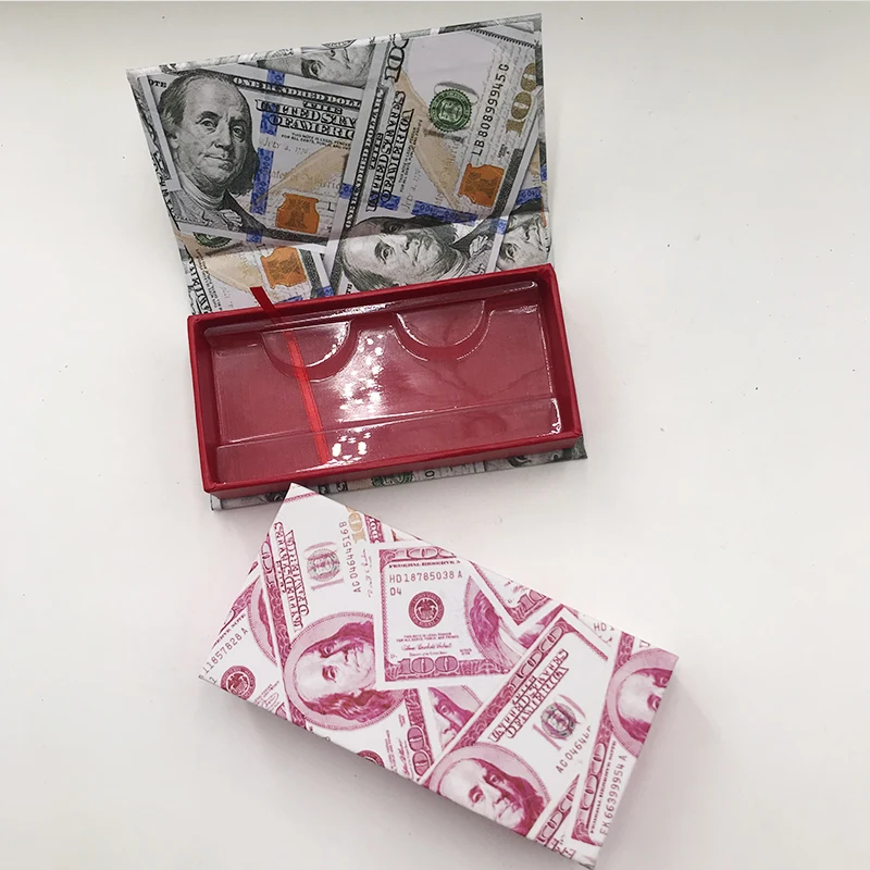 Индивидуальная коробка для ресниц 25 мм драматические норковые ресницы блестящая