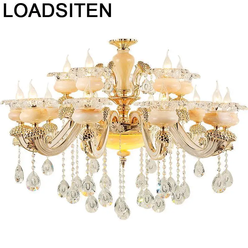 

De Techo Kitchen Chambre Fille Lustre Industriele Crystal Gantung Deco Maison Lampara Colgante Luminaria Hanging Lamp