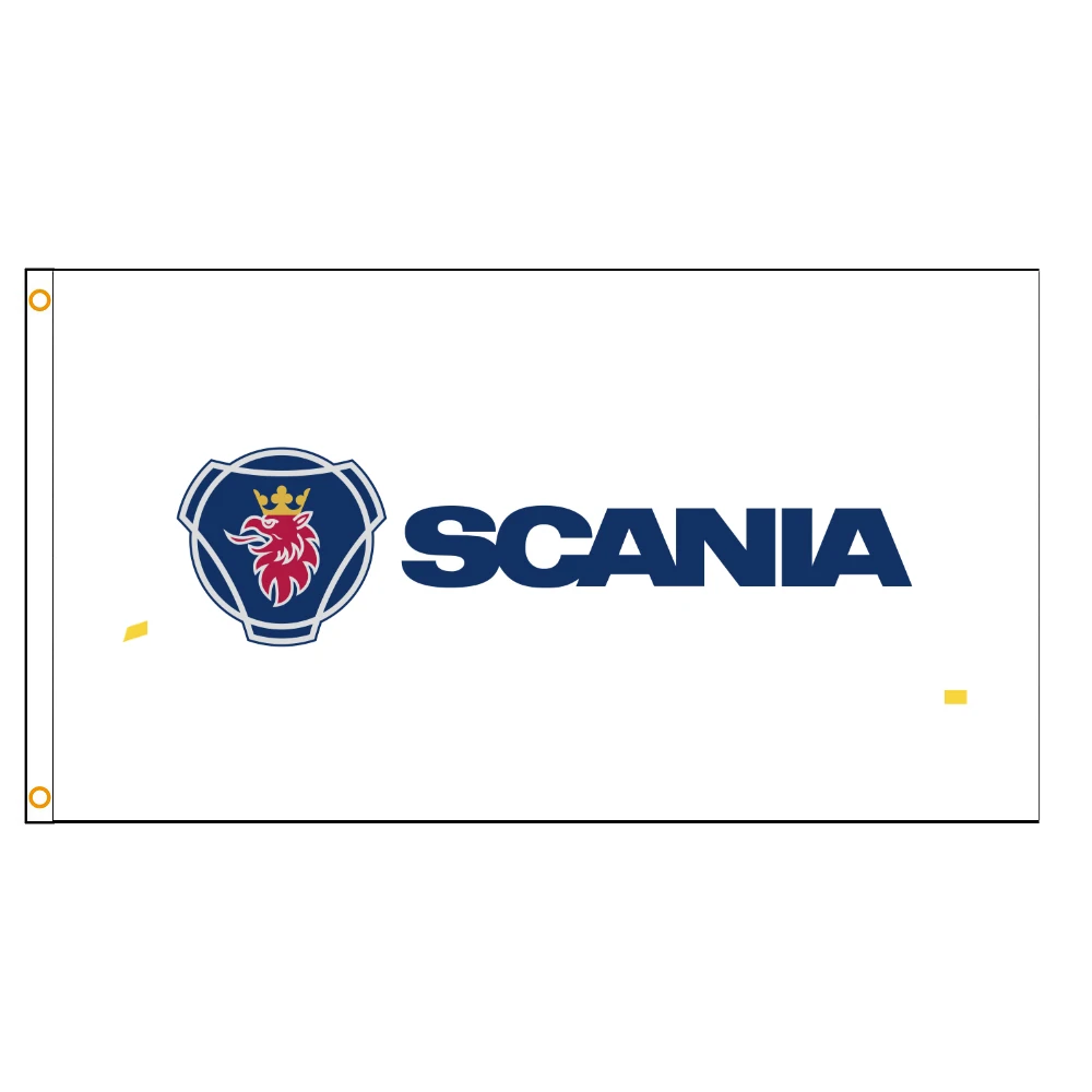 90x150 см Швеции автомобиль Scania флаг | Дом и сад