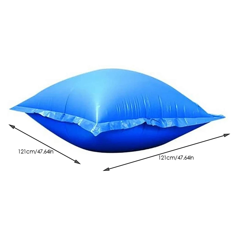 

1PC Pool Pillows for Above Ground Pools Air Pillow Blue 4X4Feet Air Pillow Pool Pillows