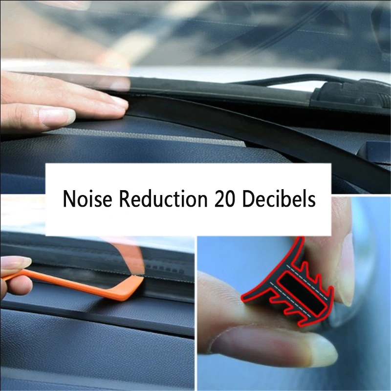 Прямая поставка 160 см автомобильные резиновые уплотнители универсальная