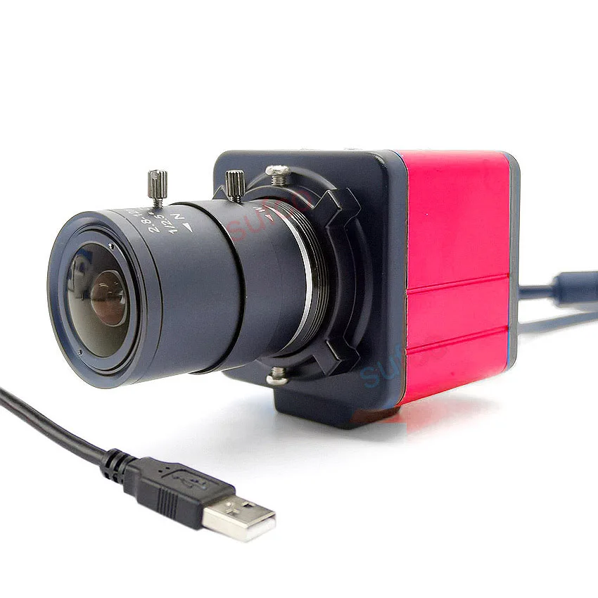 HD 5-50 мм 2 8-12 объектив Ручной варифокальный зум записывающая видеокамера в