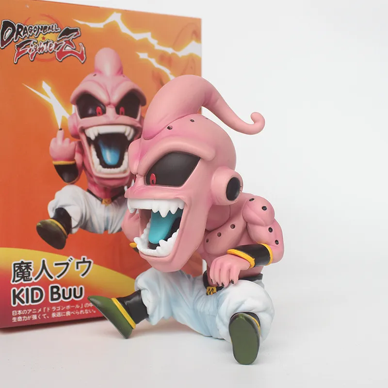 Dragon Ball Z Majin Boo Fighter SD Kid Buu ПВХ Статуя Коллекционная модель игрушки