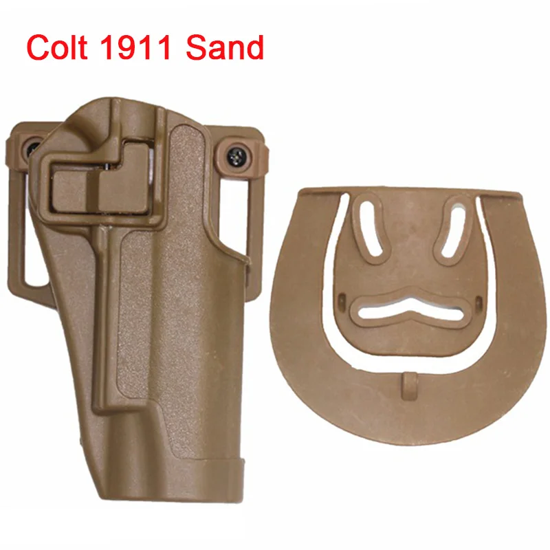 1911 Sand Тактический Пистолет Кобура сумка чехол для Glock 17 19 Beretta M9 Кольт 1911 Sig Sauer P226 USP Airsoft кобура для пистолета принадлежности для охоты - Цвет: 1911 Sand