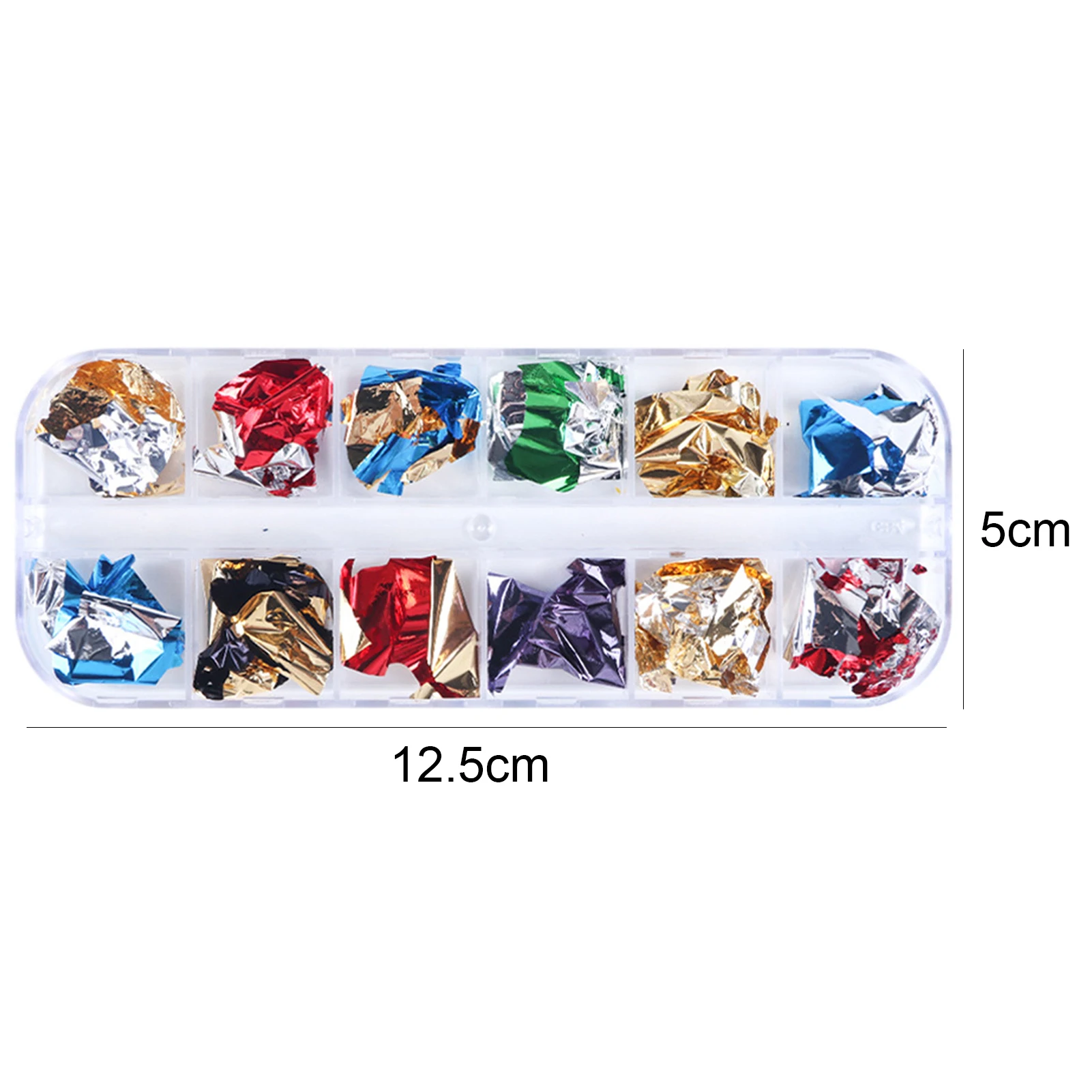 

Nail Sequins Irregular Flakes Shiny Paper Fashion Nail Glitter Powder for Home