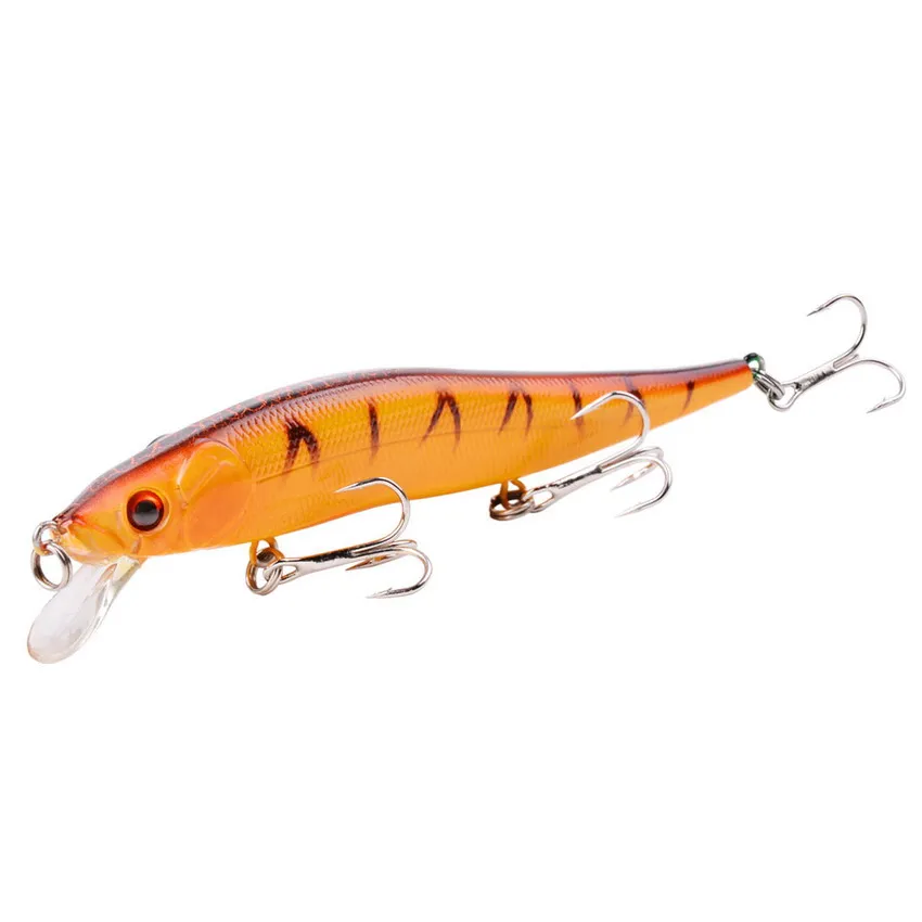 Color 2 1 шт. приманки для рыбалки Minnow, жесткая приманка, 11,5 см, 15 г, джиг, воблеры, приманка для окуня, приманка для щуки, пластиковые искусственные приманки для рыбалки, снасти, кренкбейт - Цвет: Color 2