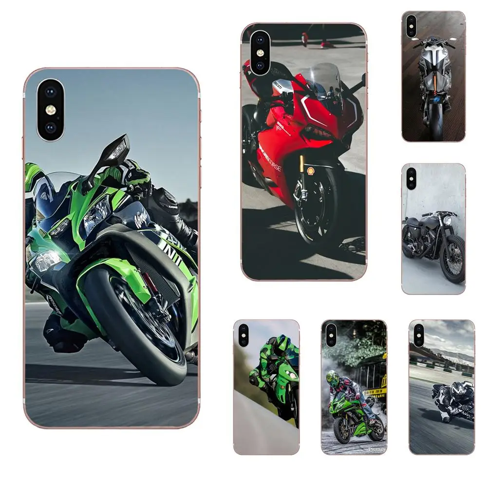 Модный спортивный мотоцикл Kawasaki Ninja Zx R для samsung Galaxy Note 5 8 9 S3 S4 S5 S6 S7 S8 S9 S10 5G mini Edge Plus
