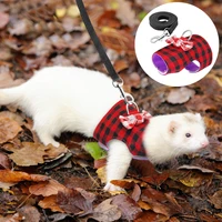 pet small animal harness hamster rat leash harness and leash small pet