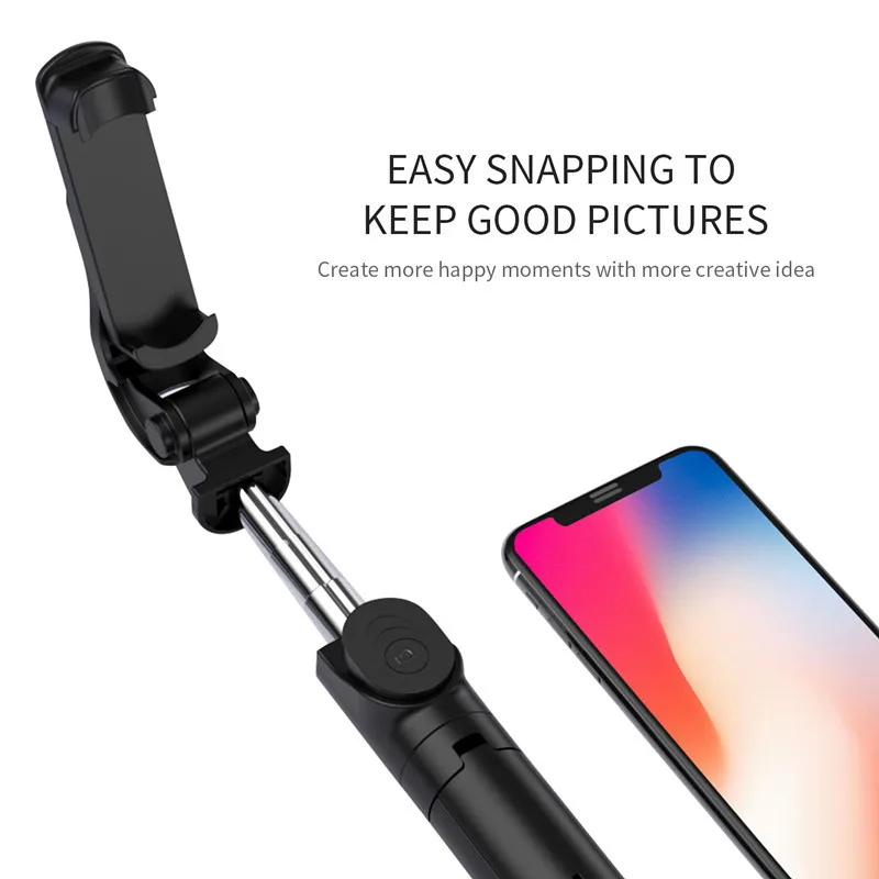 Новая Bluetooth селфи палка штатив выдвижной монопод универсальный для iPhone XR X 7 6s Plus