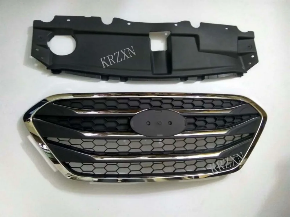 ABS Хром Передняя решетка радиатора отделка решетки для пробежек подходит ix35 Tucson