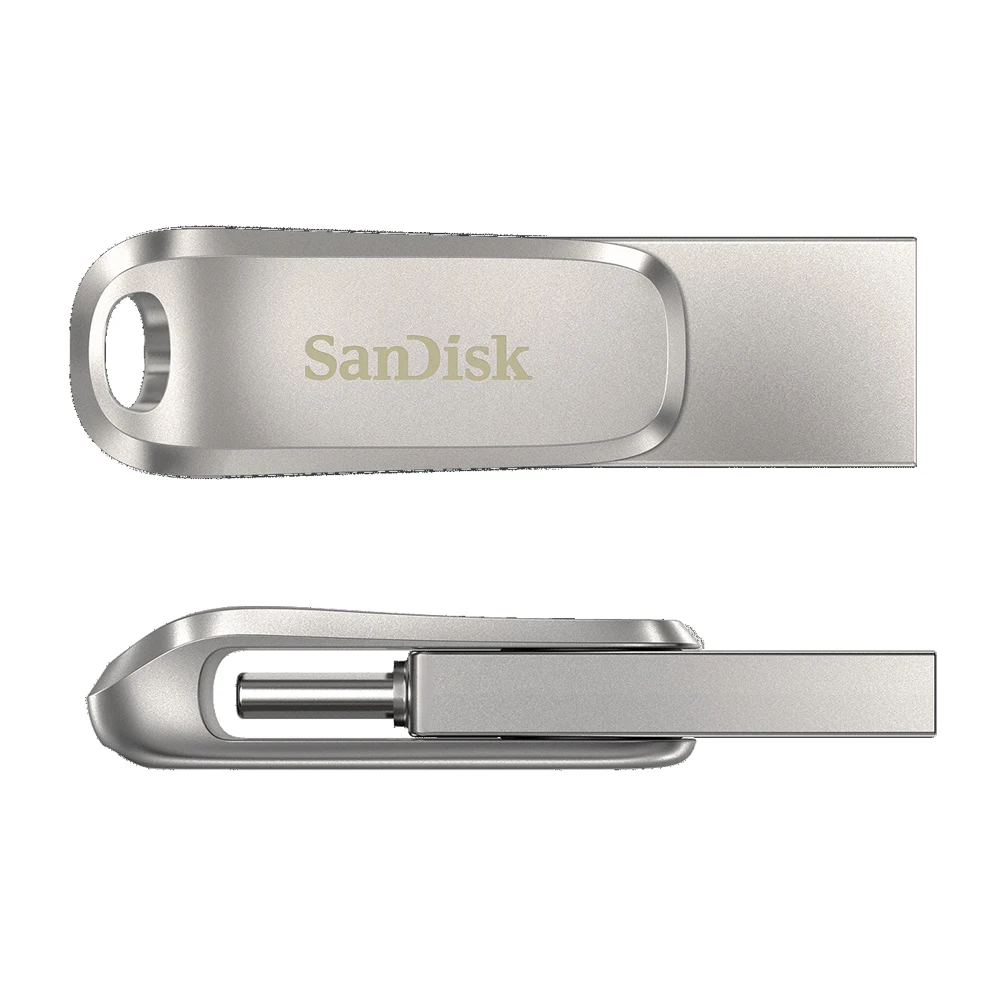 Флеш-накопитель SanDisk USB 3 1 флеш-накопитель 512 ГБ Type-C 256 128 Гб 64 32 SDDDC4 металлический OTG