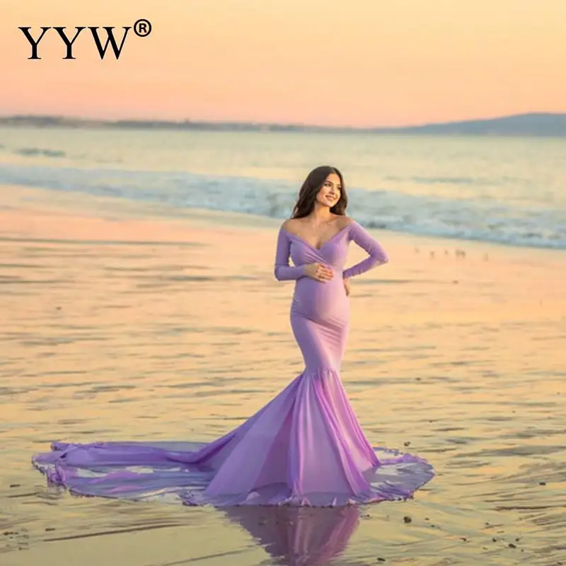 Женское длинное вечернее платье однотонное хлопковое розовое с открытыми