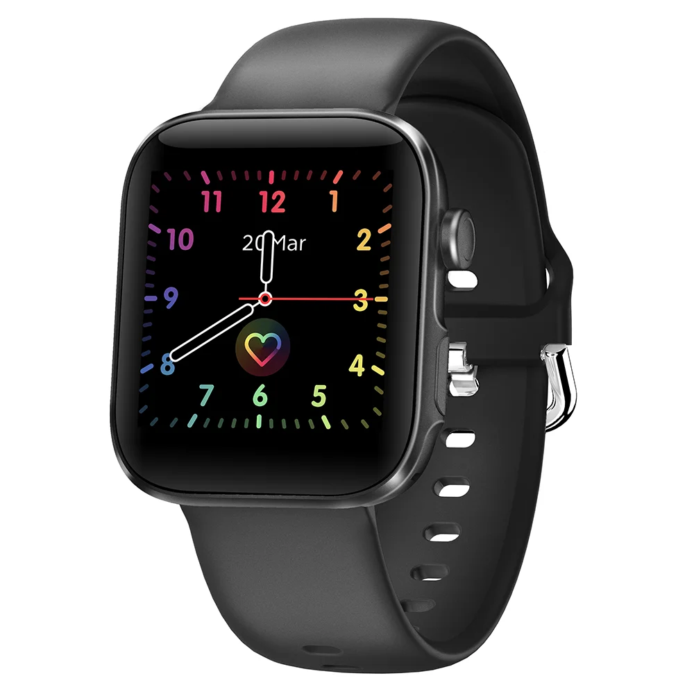 

Smart Watch for Android iOS Phones Compatible 1.54 inch Full Touch Screen Fitness Tracker with Heart Rate & Blood Oxygen