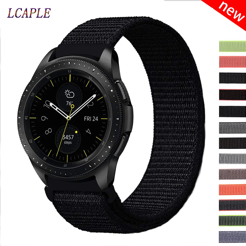 

20mm/22mm Huawei watch GT 2/2e Strap for Samsung Gear S3 Frontier Galaxy Watch active 2/3/46mm/42mm correa Amazfit gts/bip Strap