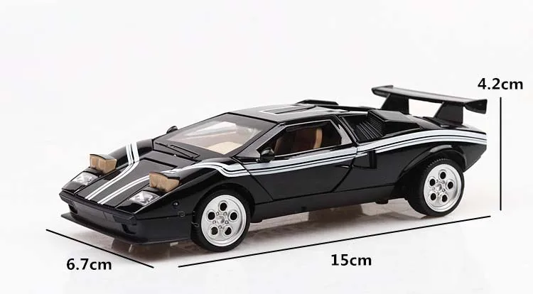 

1/32 Diecasts Toy Vehicles Alloy Model Car Toy With Pull Back Flashing For Children Gift Collection