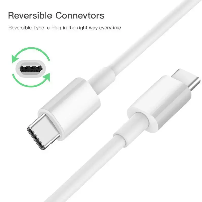 

Usb C To Usb Type C Cable For Xiaomi Redmi Note 10 Pro Quick Charge 4.0 Pd 60w Fast Charging For Macbook Pro S11 Charger Cable