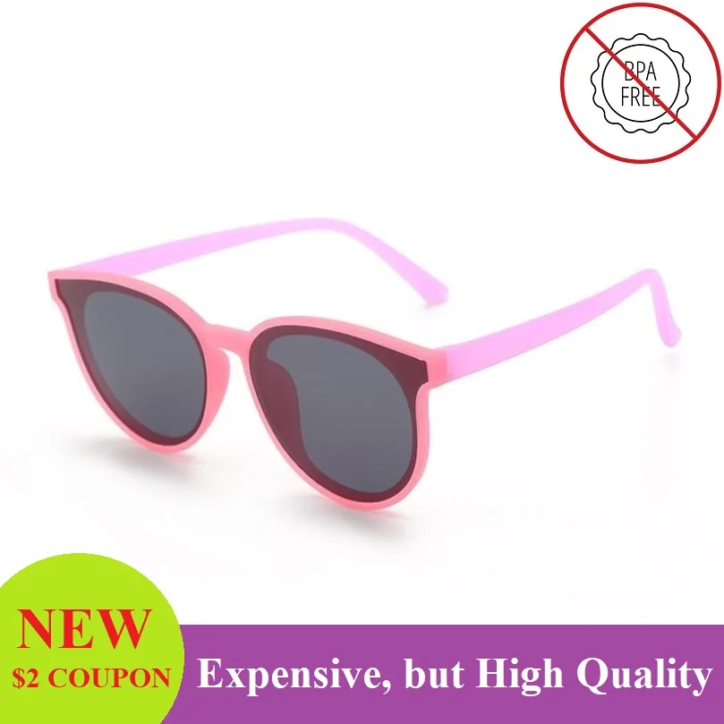 Winful/Новые поляризованные детские солнцезащитные очки мягкая оправа BPA Free для