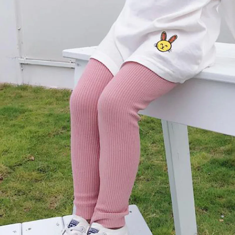 2020 новые леггинсы для девочек эластичные трикотажные повседневные узкие брюки