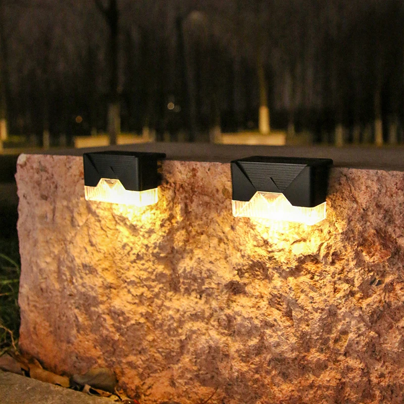 

Solar Lights Solar Step Light Outdoor IP65 Waterproof Solar Power Garden Light Lamp Decoration For Patio Stair Garden Yard Fence