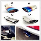 Автомобильный стальной глушитель выхлопной трубы, наконечник трубы, хвостовик для Mitsubishi ASX Endeavor Expo Galant Grandis Lancer Mirage Montero