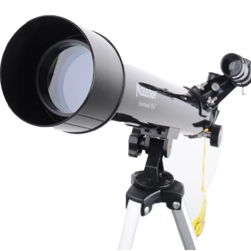 

2021 new HD zoom refracting astronomical telescope 50mm caliber can be connected to the phone to shoot high-powered monoculars