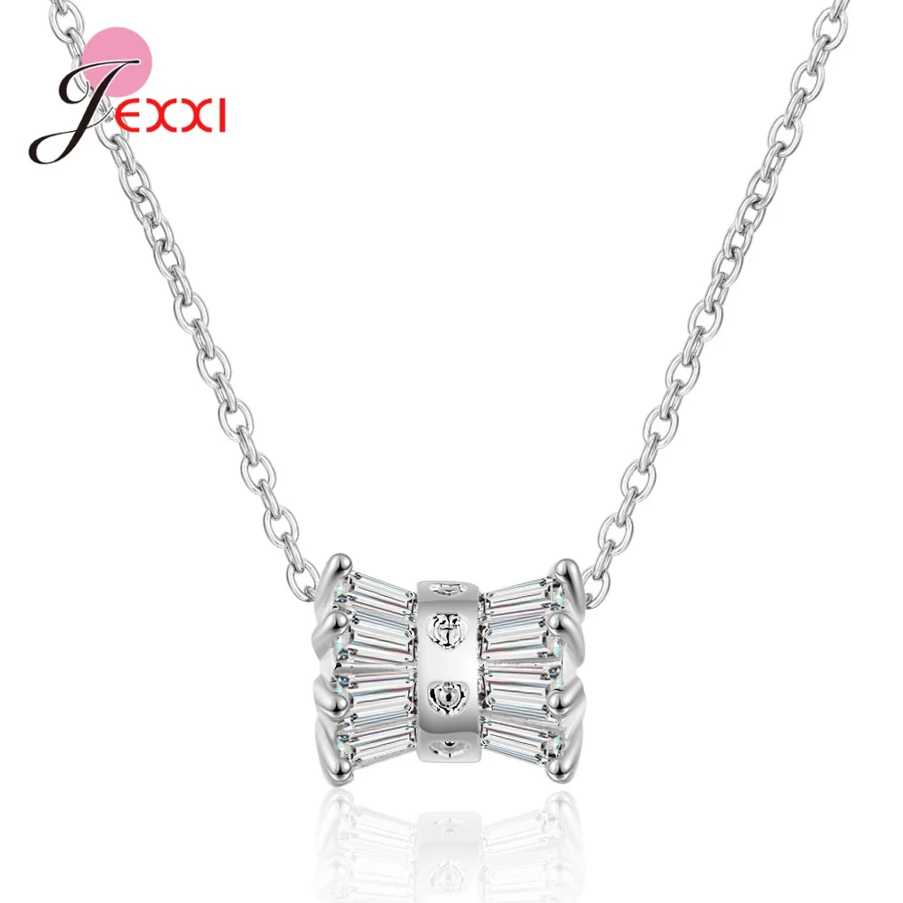 

Top Quality 925 Sterling Silver Adjustable Size Necklaces Women Fashion Little Waist Necklaces For Christmas/New Year Jewelry