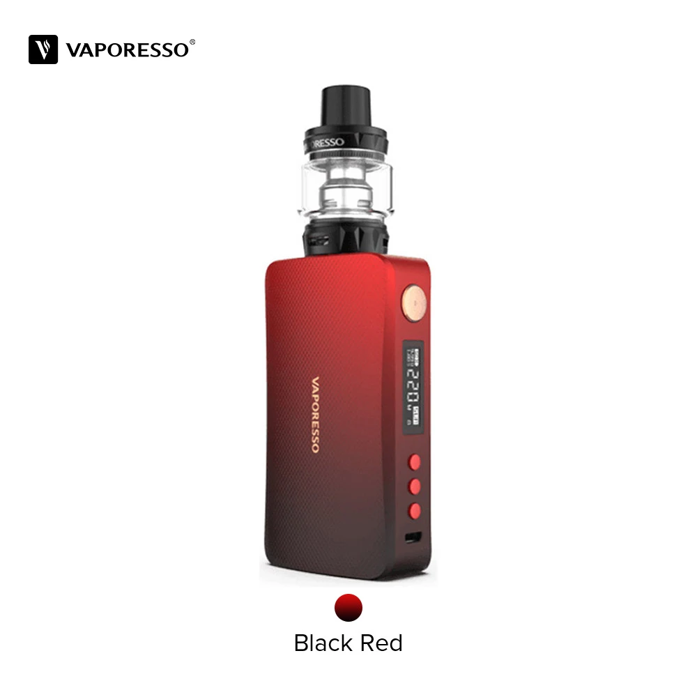 Black Red Vaporesso GEN с SKRR-S баком Vape с 8 мл электронная сигарета бак QF Полоса катушка QF сетка катушка VS Vaporesso люкс-с - Цвет: Black Red