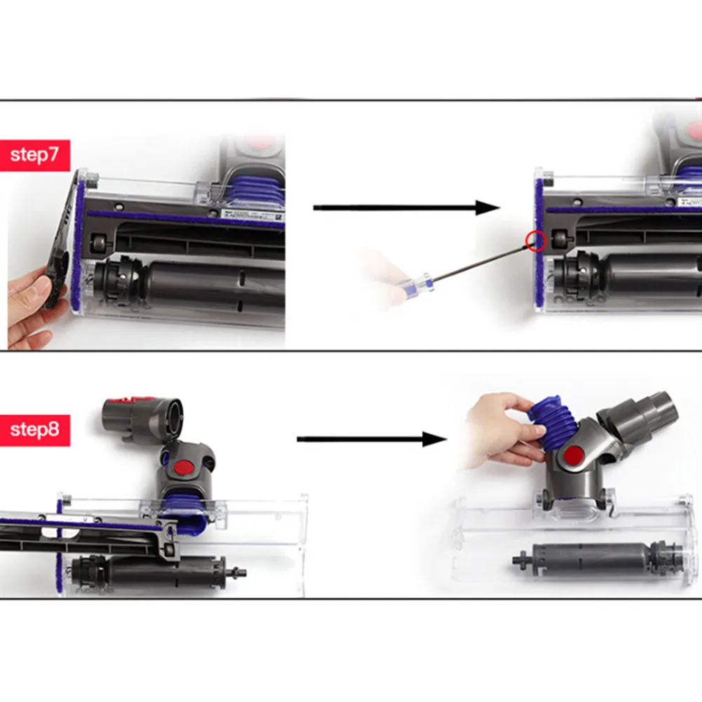 

Мягкий Бархатный синий шланг для всасывания пылесоса Dyson V6 V7 V8 V10 V11 DC74