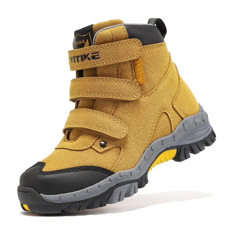 Детские походные ботинки зимние кроссовки для мальчиков теплые треккинговые