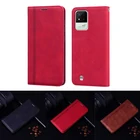 Кожаный чехол-Бумажник для телефона Realme C11 2021 20A C21Y C25 y s