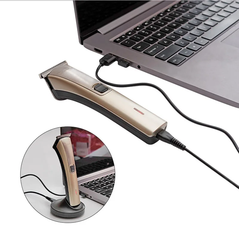 Машинка для стрижки волос surker M1 Электрическая аккумуляторная с USB