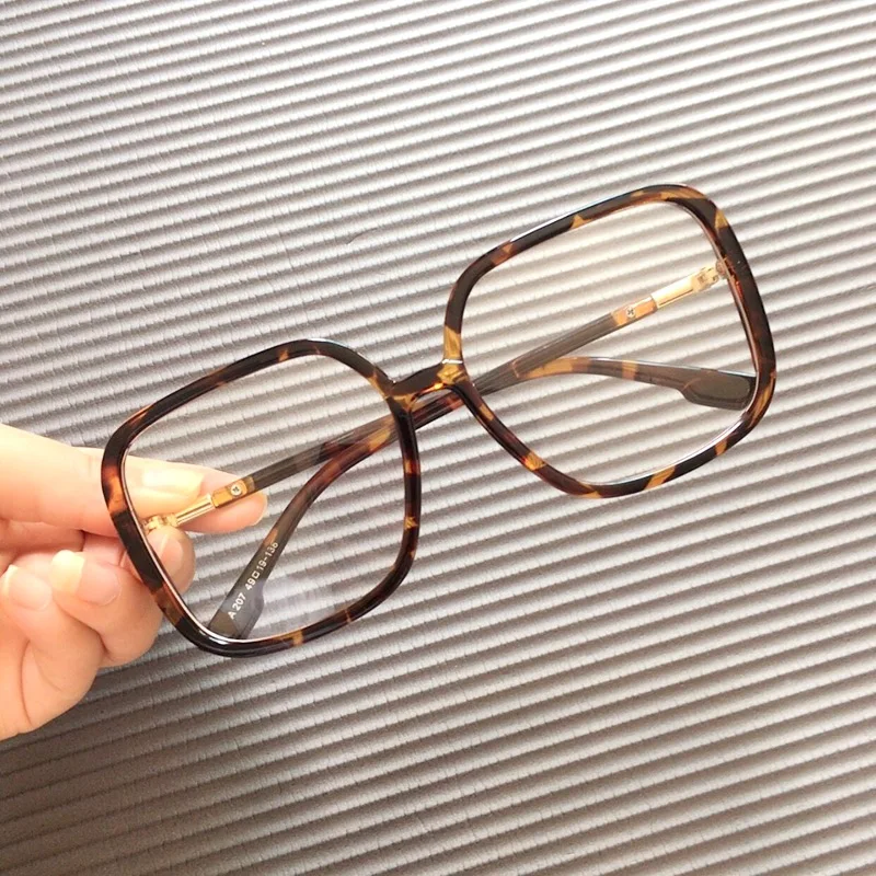 Женские квадратные очки Tendy винтажные Брендовые в стиле ретро модные