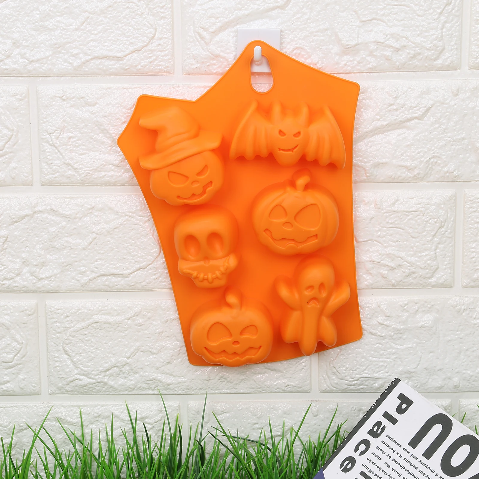 Хэллоуин креативный Торт Помадка Декор шоколадом силиконовая форма домашняя